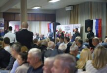 Cvijanović u Obilićevu: Glasanjem za Karana trasira se put stabilnosti i razvoja Republike Srpske