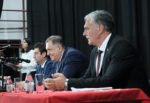 Karan u Kostajnici: Borba za institucije je borba za Republiku Srpsku