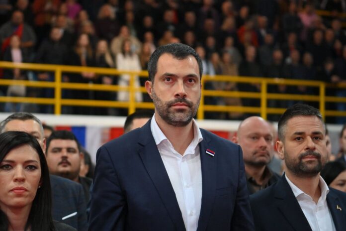 Kampanja SNSD centralna tribina Bijeljina Igor Dodik