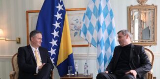 Bećirović se sastao sa premijerom Bavarske i nije pitao gdje je zastava Njemačke