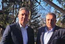 Dodik sa Vučićem u Beogradu: Republika Srpska ima pravo i obavezu da zaštiti sebe i srpski narod