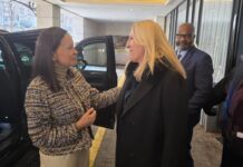 Cvijanovićeva u Vašingtonu sa Marijom Korinom Mačado iz Venecuele