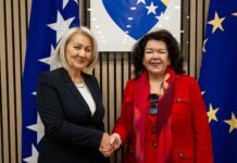 Krištova i Pirsova razgovarale o evropskom putu zemlje