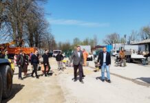 Dodik i Janković posjetili gradilište mosta u Česmi