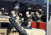 Održana pokazna vježba SAJ-a, Žandarmerije i Uprave za vazduhoplovstvo