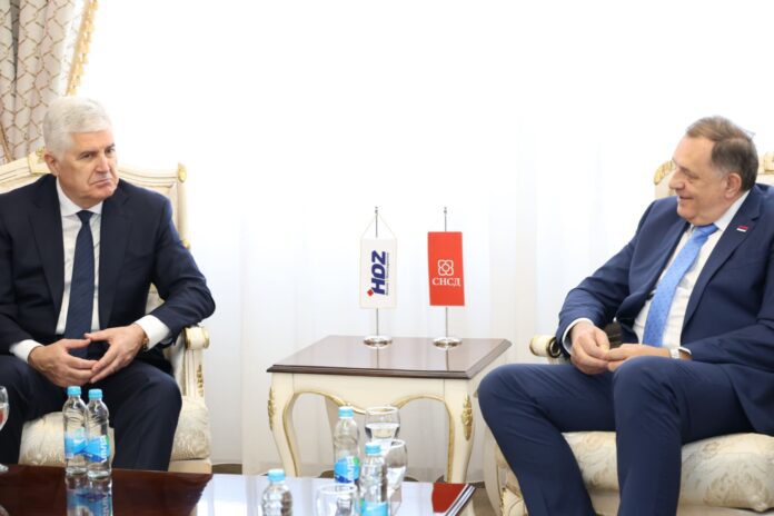 Sastanak SNSD HDZ Covic Dodik