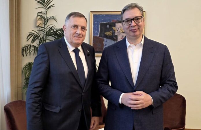vučić i dodik o izgradnji memorijalnog centra u donjoj gradini