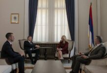 Cvijanovićeva sa Morozovom: Zahvalnost Rusiji za dosljedno poštovanje Dejtonskog sporazuma
