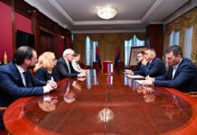 Minić sa šefom Misije OEBS-a: Republika Srpska opredijeljena za poštovanje Dejtona i dijalog sa relevantnim sagovornicima u BiH