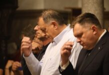 Dodik, Ostojić, Budimir i Gagić prisustvovali pomenu generalu Ratku Mladiću