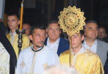 Dodik na preobraženjskoj litiji: Trebinje se intenzivno razvija, a njegovo najveće bogatstvo su ljudi