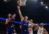 Srbija slavila poslije neočekivane drame – Jokić nadigrao Vembanjamu
