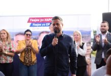 Amidžić: Veoma smo zadovoljni kako prolazi predizborna kampanja, čak i prevazilazi naša istraživanja
