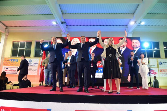 Kampanja 26 SNSD Mrkonjic Grad Dodik Cvijanovic Minic