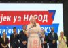 Cvijanović u Prijedoru: Republika Srpska poslije 4. oktobra mora ostati u sigurnim rukama