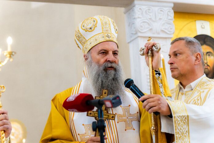 Patrijarh Porfirije hram na Palama