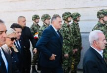 Dodik, Karan, Minić, Stevandić i Cvijanovićeva odali počast generalu Mladiću