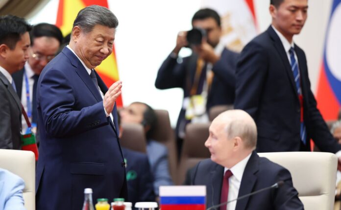 Si Djinping Putin SOŠ