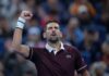 Đoković i dalje 11. teniser svijeta, Siner prvi na ATP listi