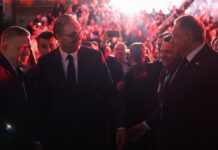 Dodik: Poruka sa skupa u Novom Sadu jasna – Srbi sa obje strane Drine stoje zajedno