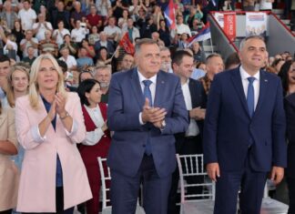 Dodik u Kozarskoj Dubici: Nastavljamo da radimo i gradimo zajedno sa našim narodom