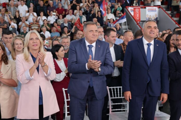 Kampanja 26 SNSD Kozarska Dubica Cvijanovic Dodik Minic