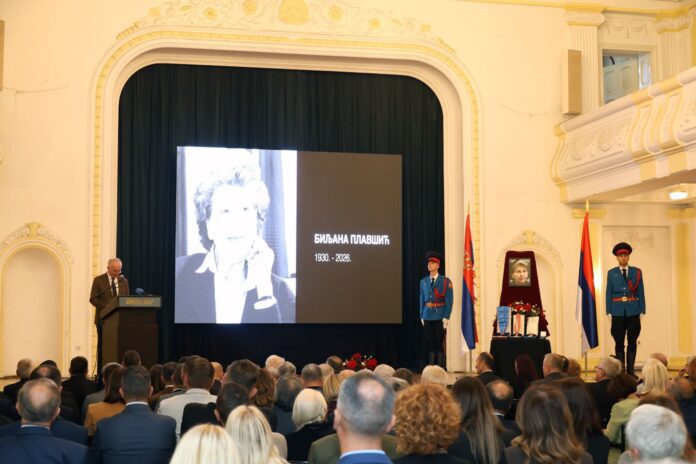 Komemoracija Biljana Plavsic Cavic