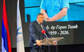 Dodik: Uživao sam sarađujući sa Goranom Talićem