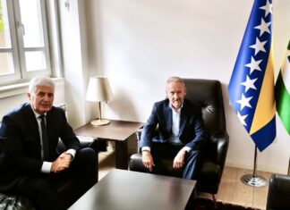 Sastali se Čović i Izetbegović