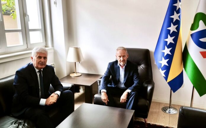 Sastali se Čović i Izetbegović