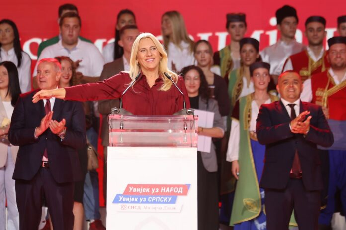 Zeljka Cvijanovic kampanja SNSD 1